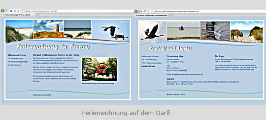 Ferienwohnung auf dem Dar&szlig;